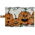 thumbnail image 3 of PKQWTM Pumpkin Family Drawn Sign Pumpkin Vine Boarder Book Cover Book Protector Book Sleeve Book Pouch Book Bag 6x9 inch, 3 of 4