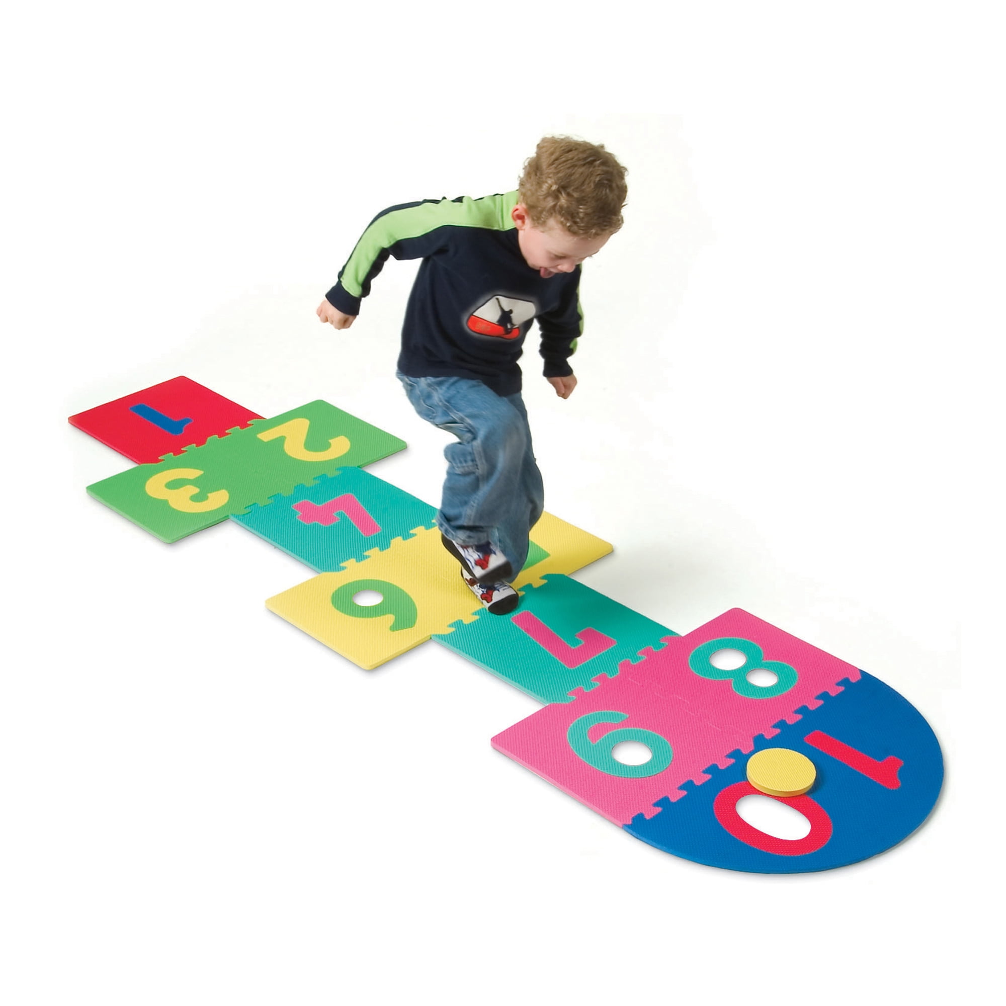 Wonderfoam Foam Hopscotch Mat, Set of 14