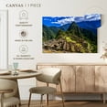 thumbnail image 4 of Elephant Stock Remains Of Machu Picchu Wall Art - Horizontal Canvas Wall Art - Living Room Wall Decor - Architecture Canvas - Green And Blue Decor - 48" x 32", 4 of 4