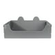 thumbnail image 1 of Arenero para gatos, inodoro portátil multifuncional, contenedor de arena para mascotas Gris, 1 of 9