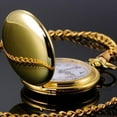 thumbnail image 3 of Montre de Poche Unisexe Rétro en Alliage Lisse Vintage pour la Vie Quotidienne, 3 of 10