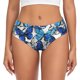 thumbnail image 1 of Fotbe Blue and White Butterflies Calzones Estampados para Mujer – Ropa Interior de Algodón, Cómoda, Suave y Elástica-4X-Large, 1 of 6
