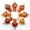 Red agate, variant on 100pcs Natural Stone Quartz Crystal Mushroom Pendants for DIY Jewelry Wholesale-amethyst