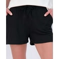 thumbnail image 3 of Real Essentials 3 Pack: Womens Ultra-Soft Athletic Lounge Casual Sweat Shorts with Pockets (Available in Plus Size), 3 of 6