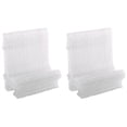 thumbnail image 2 of 48Pcs Clear Plastic Easels Plate Holders Display Dish Rack Picture Frame Photo Book Pedestal Holder Display Stand, 2 of 5