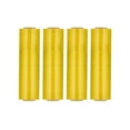 thumbnail image 6 of MMBM Yellow Tinted Stretch Wrap 18" x 1500' 4 Rolls 63 Gauge Hand Shrink Film for Pallet Wrapping and Shipping, 6 of 7