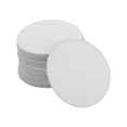 thumbnail image 1 of Discos de lija Unique Bargains, 3.94" 600 grano para reparación automotriz, papel de lija redondo con gancho y bucle de óxido de aluminio blanco, 50 piezas, 1 of 7