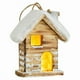thumbnail image 1 of Casita navideña colgante con luces, adorno navideño decorativo. Estilo A, 1 of 9