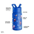 thumbnail image 1 of Botella de agua Simple Modern Spiderman Kids con tapa de pajita, 350 ml, 1 of 7