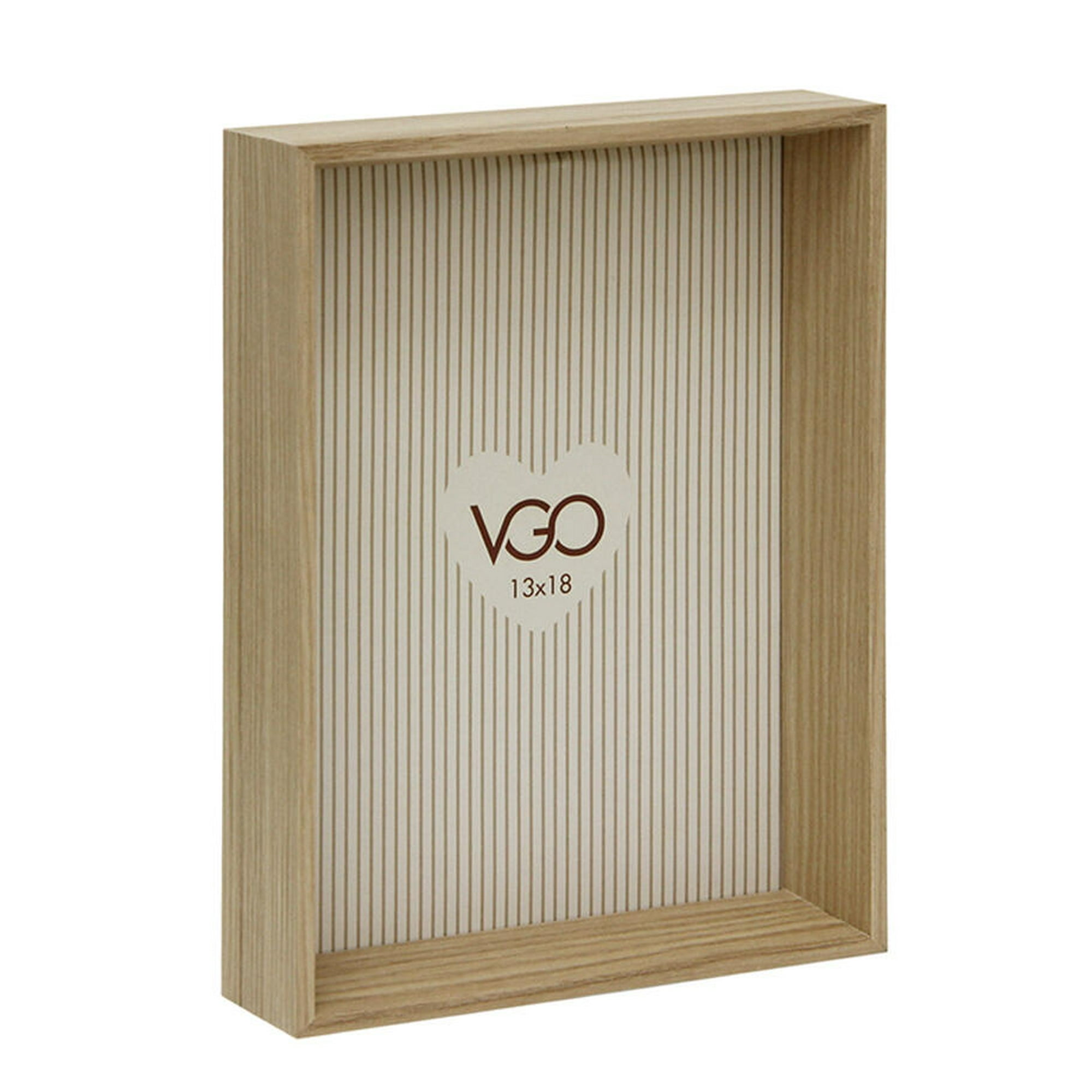 Marco 10X15 Madera Con Profundidad