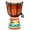 Spark Painted Design, variant on X8 Drums Mini Djembe Design