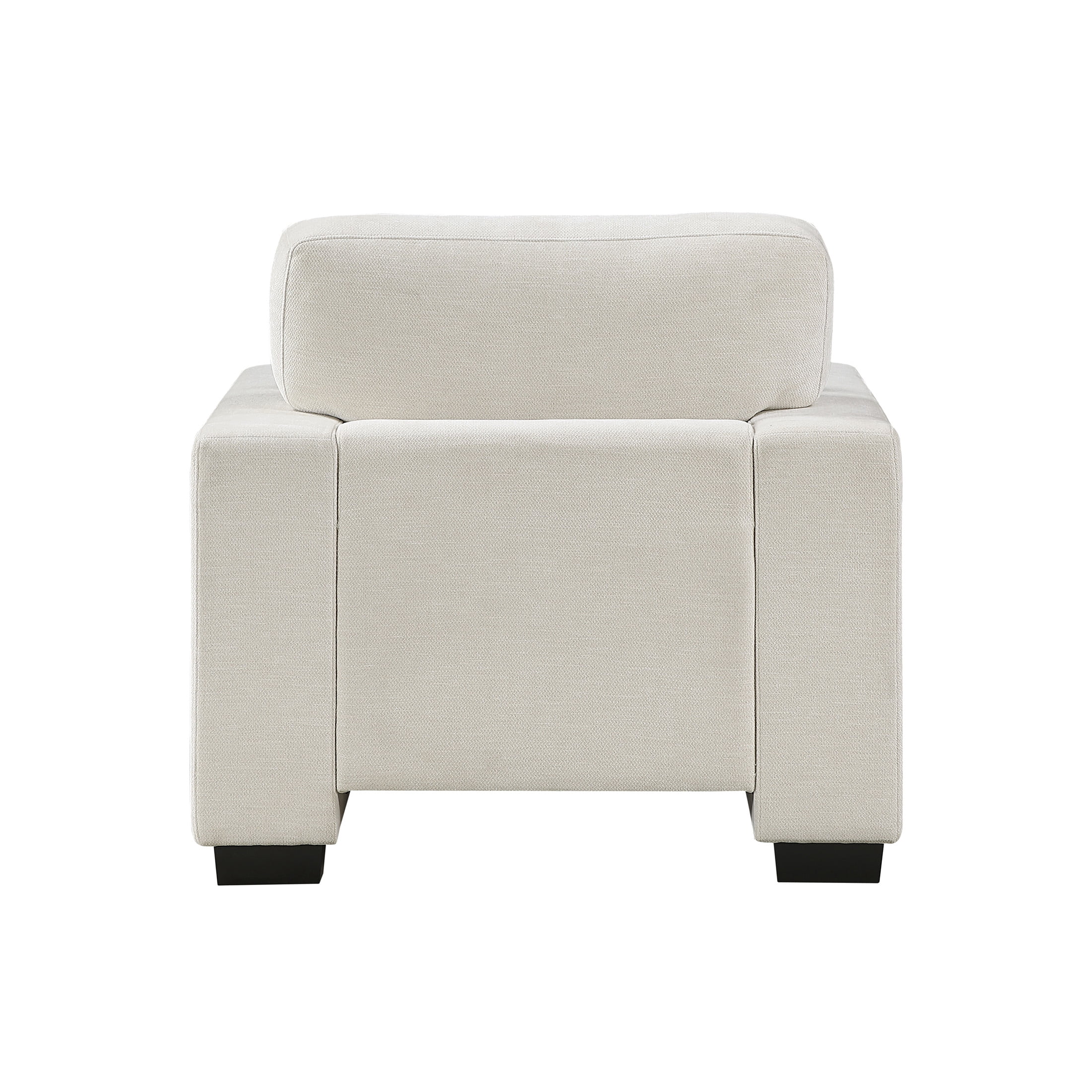OakvillePark Tivaro Chenille Chair with 1 Pillow, Beige
