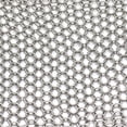 thumbnail image 4 of Cast Iron Cleaner Premium Stainless Steel Chainmail Scrubber for Skillet, Wok, Pot, Pan; Pre-Seasoned Pan Dutch Ovens Waffle Iron Pans Scraper Cast, 4 of 7