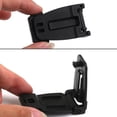 thumbnail image 4 of Almencla 3-6pack 10pcs Black Molle Webbing Connecting Clips Strap Buckle Backpack Bag 6 Pcs, 4 of 8