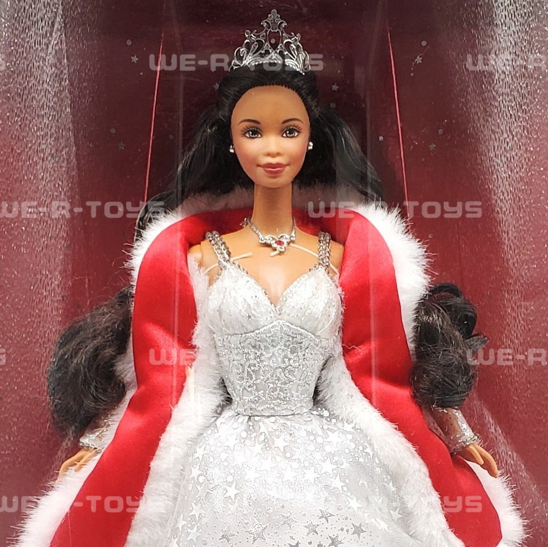 2001 Holiday Celebration Barbie African American Special Edition Mattel 50305