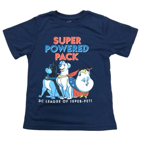 Super Pets Boys Blue Super Hero Puppy Dogs T-Shirt Tee Shirt 7