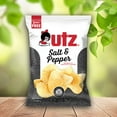 thumbnail image 2 of Utz Salt & Pepper Potato Chips, Gluten-Free, 2.75 oz Bag, 2 of 8