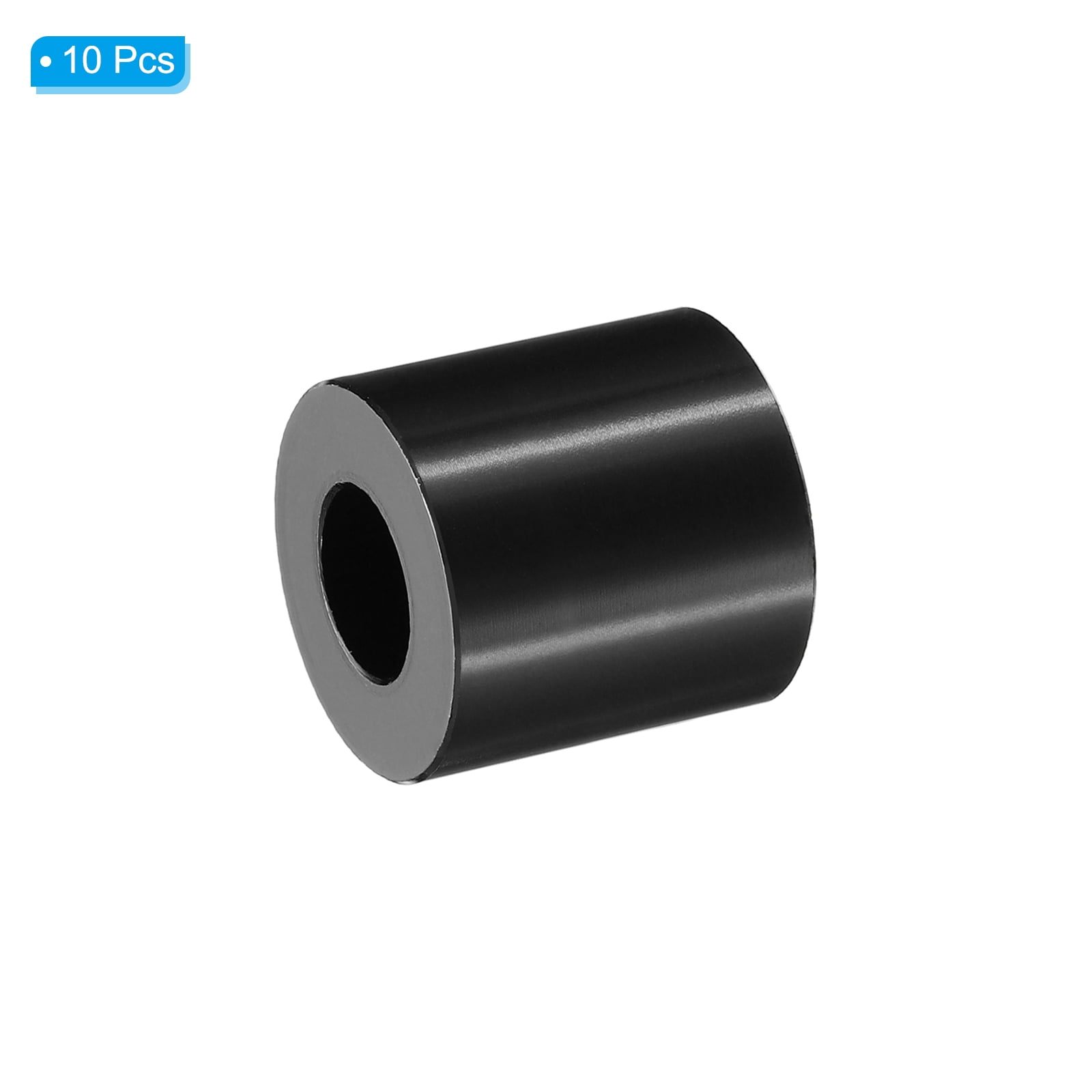 M12 Aluminum Spacers, 10 Pcs Metal Spacer Aluminum 1/2" ID x 1" OD x 1" L Standoff for 1/2" or M12 Screw Bolts