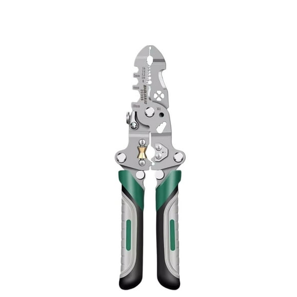 Pelacables plegable 18 en 1 Pelacables 18 en uno Plegable Crimper y pelacables Pelacables multifuncional Crimper Cutter Alicates para cortar