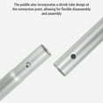 thumbnail image 2 of KOETSU 4-Section Adjustable Aluminum Alloy Kayak Paddle with Arc Streamline Design, Flow Guide Teeth, and Water Stop Ring for Efficient Rowing - Green, 2 of 5