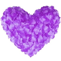 Nvzi 2200 pieces purple silk rose petals, suitable for Valentine's Day, romantic night, wedding, proposal anniversary floral decorations