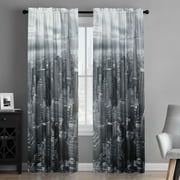 Mainstays Photoreal New York Window Panel, Set of 2, Multiple Colors and Sizes