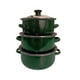 thumbnail image 1 of Juego de ollas de Peltre Shorbull 6 pz Verde, 1 of 6