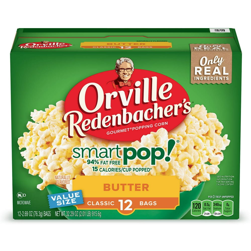 Orville Redenbacher’s SmartPop! Butter Microwave Popcorn, 2.69