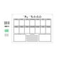 thumbnail image 2 of Pizarra de acrílico para planificador semanal de pared Giyblacko, con borrado en seco transparente, reutilizable, para lista de tareas diarias y semanales., 2 of 8