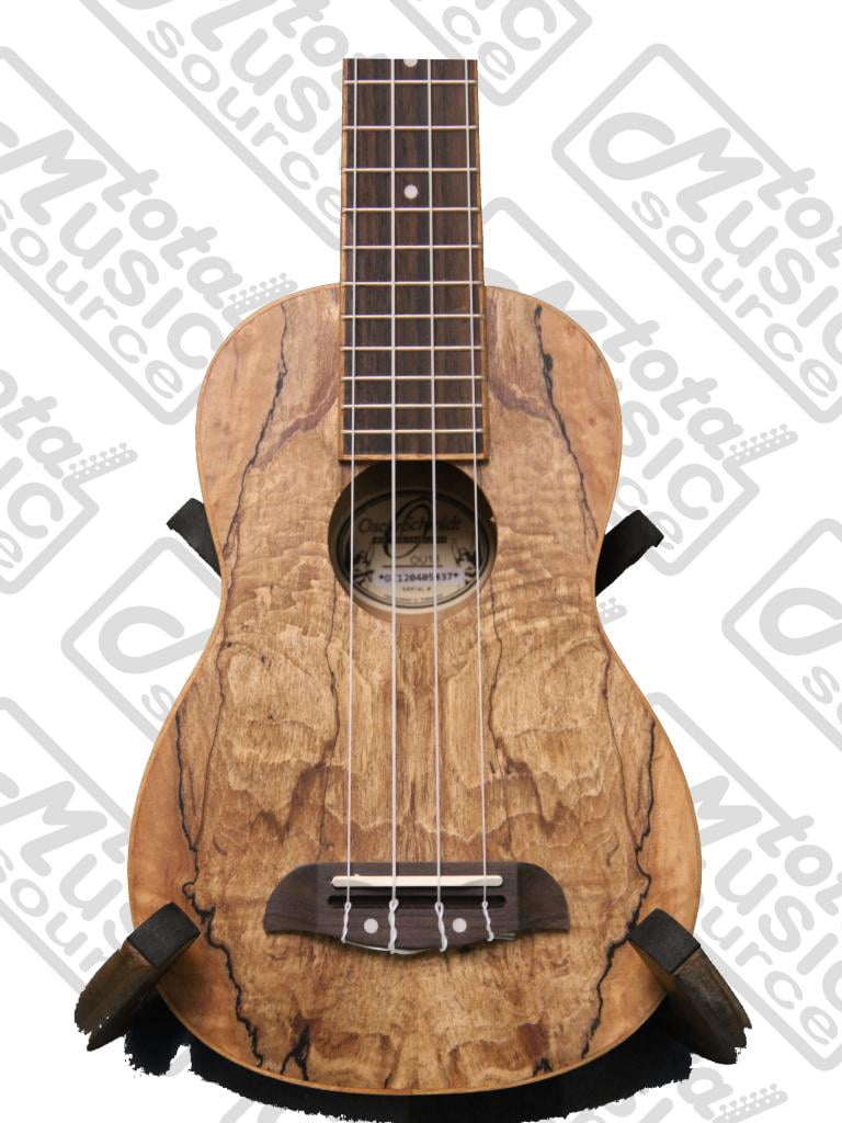 Oscar Schmidt OU18 Soprano Ukulele , Satin Spalted Maple, OU18