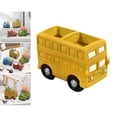 thumbnail image 4 of Cartoon Car Plant Pots Outdoor Flower Pot Indoor Plant Containers Home Office Yellow, 4 of 8
