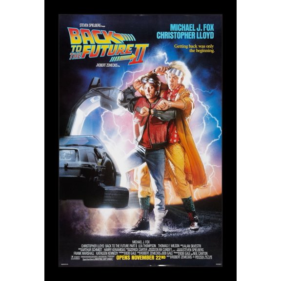 BACK TO THE FUTURE 2 - 11x17 Framed Movie Poster