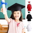 thumbnail image 2 of 1 Ensemble de Robe de Graduation avec Chapeau Polyester Robe Académique pour Enfant-Yvan, 2 of 5