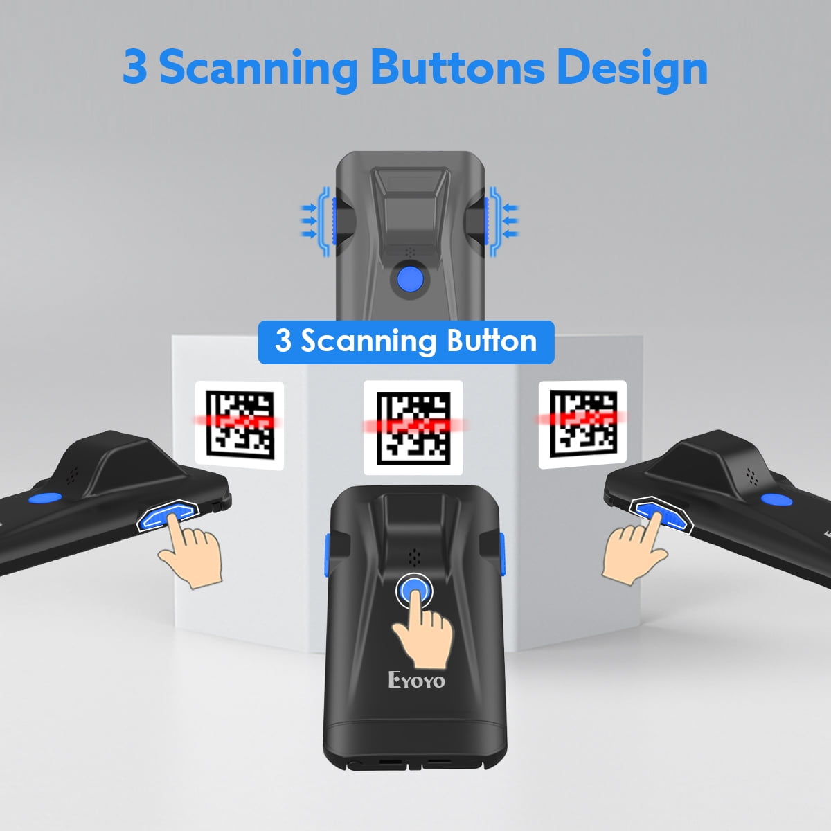 2D Phone Back Clip Barcode Scanner Portable Barcode Reader Data Matrix Code 1D 2D QR Scanner2D Phone Back Clip Barcode Scanner Portable Barcode Reader Data Matrix Code 1D 2D QR Scanner ,Ultra HD