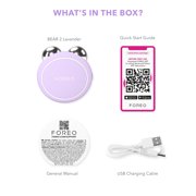 FOREO Bear 2 Go Microcurrent Facial Device – Travel-Friendly Face Toner - Lavander