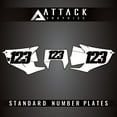 thumbnail image 2 of Attack Graphics Number Plate Backgrounds for Husqvarna TE 150 (Fuel Injected) 2022, 2 of 2