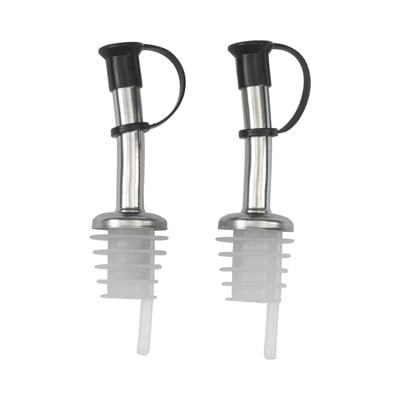 

Bradshaw 2PK Bonny Barware 2 Count Stainless Steel Speed Pourer Fits Most Bottl