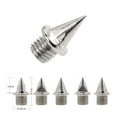 thumbnail image 1 of 10 Pcs Track Spikes Pyramid nail Track Spikes Shoes Spike Replacements Stainless Steel Pin 1/4" Length for Track Sprint Cross Country Events, 1 of 9