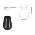 thumbnail image 2 of Unique Bargains M6x20mm Female Threaded Hand Knobs Tapered Insert Handles for Mechanical Parts, 4Pack, 2 of 7