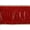 RED, variant on 4" Rayon Chainette Fringe - 6 Continuous Yards - Many Color Options!