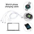thumbnail image 4 of WE-POLUJ 4 in 1 USB C Charger Multi Charging Cable for Electronic Gadgets,Multiports Power Cable Watch Charger Electronic Charger, 4 of 12