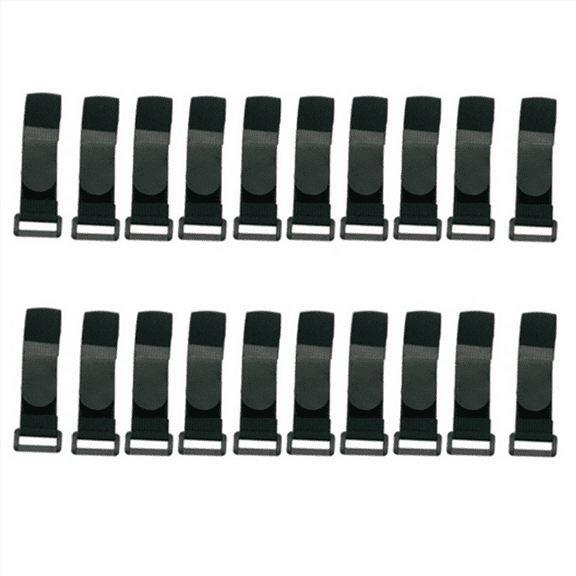 20Pcs Bike Rack Straps Bicycle Transport Wheel Rack Stabiliser Straps Securing Fasten Tape Bands Webbing,30cm,20 x Bike rack strap,Black