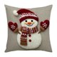 thumbnail image 4 of Funda de almohada de 45x45 cm, decoración navideña festiva, juego de 4 fundas de cojín para sofá, decoración para sala de estar, decoración navideña para el hogar, mezcla de algodón lavable, 4 of 8