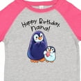 thumbnail image 4 of Inktastic Happy Birthday, Nana Cute Penguins Boys or Girls Toddler T-Shirt, 4 of 5