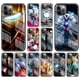 thumbnail image 2 of Funda de cristal templado Iron Man para iPhone, carcasa de Marvel para Apple 11, 12, 13, 14, 15 Pro Max, 7, 8 Plus, X, XS, XR, 2 of 5