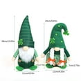 thumbnail image 3 of AYktou St Patricks Day Decorations - St Patricks Day Gnomes Plush Table Decor, Classic Irish Leprechaun Doll St Patricks Day Decor for Home Tbale Office Spring Decorations,St Patricks Day Gifts, 3 of 7