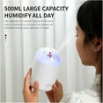 thumbnail image 6 of Humidifier, Portable Air Humidifier Ultrasonic Cool Mist Eative Humidifier Cordless Quiet Operation For Bedroom Car Office,Humidifiers For Bedroom(White), 6 of 7