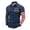 Navy, variant on Gyexs 250th Anniversary USA Shirt Mens Long Sleeve Button Down Tee Shirts Fashion Printed Dress Shirt for Men Red, Size XL