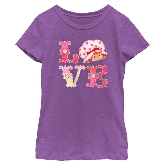 Girls Strawberry Shortcake Love Berry Icon T Shirt