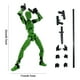 thumbnail image 5 of (Verde) (Ensamblado) Figura Acción Prototipo Impreso en 3D Lucky 13 Doll Cuerpo Robot Descompresión Y Artefacto Juego, 5 of 9